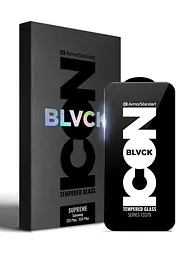 Захисне скло для Samsung Galaxy S24 Plus 5G (SM-S926)/S25 Plus 5G, Supreme Black Icon, повноекранне загартоване скло 9H, 3D, протиударне, ультратонке, глянцеве, з олеофобним і жировідштовхуючим покриттям, з сіточкою на динамік, преміум