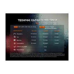 Тактична ручка Fenix T6 з ліхтариком Blue (T6-Blue) - мініатюра 2