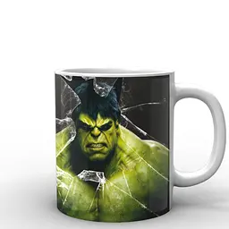 Кухоль GeekLand Халк Hulk Latest HU.02.014 330 мл білий - мініатюра 3