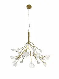 Люстра LED Levistella 918LP272-27 GD+CL, 27W, золото + білий, сучасний стиль для дому