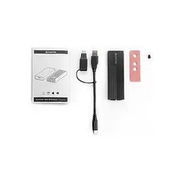 Кишеня зовнішня Chieftec USB 3.2 Gen2 Type-C M.2 PCIe NVMe/SATA SSD (CEB-M2C-TL) - мініатюра 5