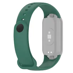 Ремінець до фітнес браслета Armorstandart для Xiaomi Mi Band 8 Dark Green (ARM68023) - мініатюра 2