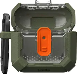 Чохол UAG для AirPods (Gen 4, 2024), Plasma, Olive Drab teh0019327 - мініатюра 9