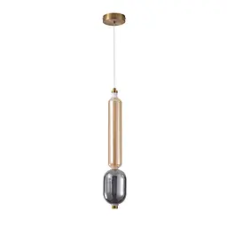 Світильник підвісний LED Levistella 788P68149 AB+AM+SM, 150x500 мм, антик, сучасний стиль для вітальні
