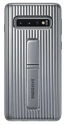 Чохол протиударний із підставкою Protective Rugged Standing Cover EF-RG973CSEGRU для Samsung Galaxy S10 Silver