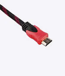 Кабель для підключення електроніки SCAN HDMI - HDMI FULL HD 1.5 м Red - мініатюра 2