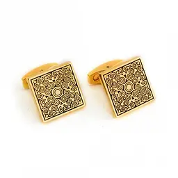 Запонка Handmade 1,5х1,5 см acs0011913