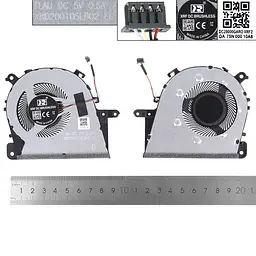 Вентилятор для Lenovo IdeaPad 3 14ARE05, 14ADA05, 14IML05, 14IIL05, 14ITL05 (DC28000F4F0, FM9N DFS5K1215491F, Аналог) - мініатюра 3