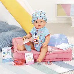 Лялька Baby Born For babies Чарівний хлопчик з аксесуарами, 43 см (834992) - мініатюра 2