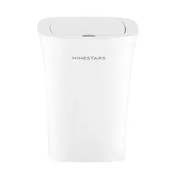 Контейнер для сміття Xiaomi Ninestars Waterproof Induction Trash White (DZT-10-11S) - мініатюра 1