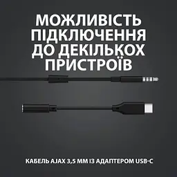 Навушники Logitech G333 Black (981-000924) - мініатюра 3