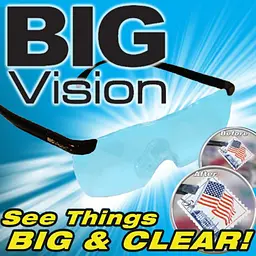 Окуляри-лупа збільшувальні 160% для рукоділля BIG VISION - мініатюра 2