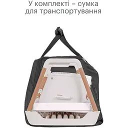 Стільчик для годування Tutti Bambini Nova 7 в 1 бежевий (611010/7508) - мініатюра 4