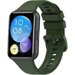 Ремінець DK для Huawei Watch Fit 2 Silicone Sport Full Light Classic (virid) - мініатюра 2