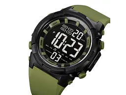 Чоловічий наручний годинник 1845AG Army Green Skmei acs0030546 - мініатюра 4