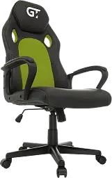Геймерське крісло GT Racer чорне із зеленим (X-2640 Black/Green) - мініатюра 4