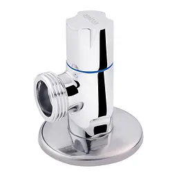 Кран приладовий Kroner KRP Eckventil C302 1/2"х3/4" ЗЗ (CV027382) - мініатюра 1