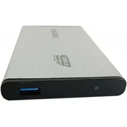 Кишеня зовнішня Maiwo K2501A-U3S 2.5" USB 3.0 silver - мініатюра 2