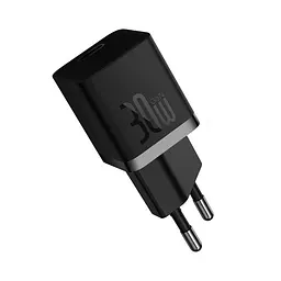 Сітчасте зарядне пристрій Baseus GaN5 Fast Charger(mini) 1C 30W EU чорний