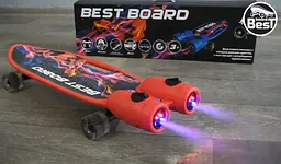 Скейтборд дитячий із димом, музикою та підсвіткою "Best Board" - мініатюра 5