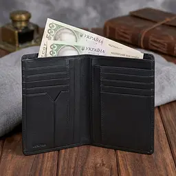 Чоловіче портмоне Tony Perotti Cortina 5050 nero (90108) чорне - мініатюра 6