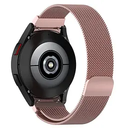 Ремінець Milanese Loop Samsung Galaxy Watch 5 Pro - Rose металевий ширина кріплення 20мм (WB563993) - мініатюра 2