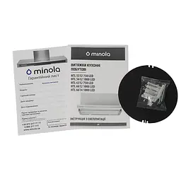 Витяжка телескопічна MINOLA HTL 6614 I 1000 LED - мініатюра 8