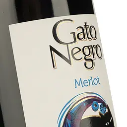Вино Gato Negro Merlot, червоне, сухе, 13,1%, 0,75 л (170597) - мініатюра 3
