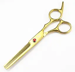 Набор парикмахерских ножниц и инструментов для Barbershop 7ел gold - мініатюра 3