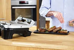 Електрогриль Tefal GC750D30, 2 000 Вт, ребриста поверхня гриля, 12 програм - мініатюра 4