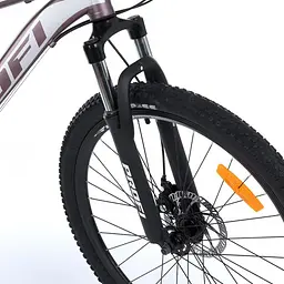 Велосипед "PHANTOM" PROF1 G26PHANTOM A26.1 26 д. Алюм.рама 19 ", SHIMANO 21SP, алюм., DB, FW TZ500, чорно-синій - мініатюра 3