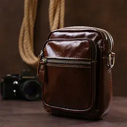 Чоловіча сумка Vintage 15х19х6,5 см sum0020145 - мініатюра 7
