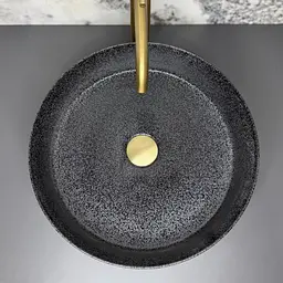 Умивальник VBI Prato L Space накладний 39x39 см black matt VBI-011418 - мініатюра 4