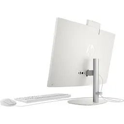 Комп'ютер персональний HP 23.8'' ProOne 240 G10 i3-N300/8Gb/SSD512Gb/K&M/Cam/WiFi/DOS/Shell White/3y.w - мініатюра 4