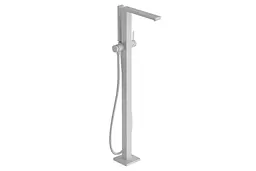 Змішувач для ванни Hansgrohe Tecturis E підлоговий matt white 73445700