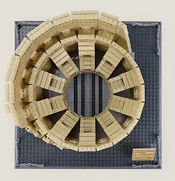 Конструктор архітектура Wange Римський Колізей The Colosseum of Rome 5225 для дітей та дорослих 3D 3Д 1756 деталей - мініатюра 6