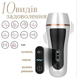 Мастурбатор Passion з жіночими стогонами (4821002029792) - мініатюра 3