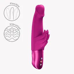 Вібратор Fun Factory Wicked Angel, 20 см (рожевий) - мініатюра 2