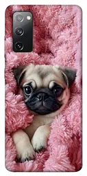 TPU чохол Demsky Мопс у ніжностях для Samsung Galaxy S20 FE