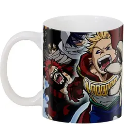 Кухоль GeekLand Моя геройська академія My Hero Academia постер MHA 02.07 330 мл білий - мініатюра 3