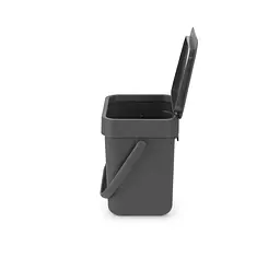Відро для сміття Brabantia Sort&Go, темно-сірий, 3 л (209888) - мініатюра 2