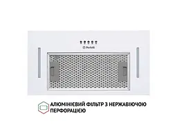 Витяжка Perfelli BI 5653 WH 1000 LED - мініатюра 3