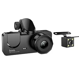 Автомобільний відеореєстратор HOCO DI63, Black, Box