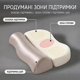 Ортопедична ергономічна подушка 2 в 1 Solve 50 x 35 x 11 см (KT8001219) - мініатюра 5