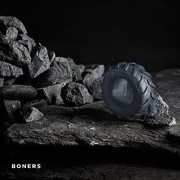 Ерекційне кільце Boners Tire 5.5 см сірий - мініатюра 4