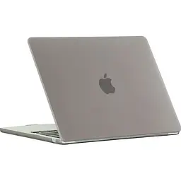 Пластикова накладка (верх та низ) DK HardShell Case для Apple MacBook Air 15` M2-M4 A2941/A3114/A3241 (2023-2025) Gray [151633] - мініатюра 2