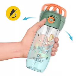 Пляшка для води дитяча 4FIZJO 550 мл Mix (P-5905973403719) - мініатюра 9