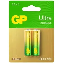 Батарейка GP AA LR6 Ultra Alcaline х 2 (15AUETA21-2BC2 / 4891199027581)