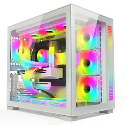 Вентилятор Coolmoon 120мм CM-DM1-W Reverse (CM-DM1-W-R) White - мініатюра 10