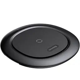 Бездротовий зарядний пристрій Baseus UFO Desktop Wireless Charger WXFD-01 Black - мініатюра 2